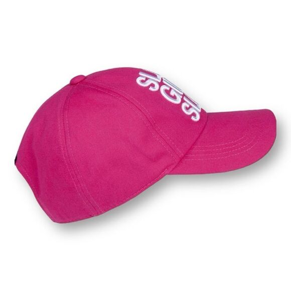 QUEER EYE Women’s Official Embroidered Baseball Cap in Hot Pink Color - Picture 3 of 10